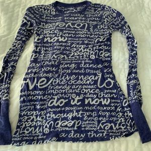 Vintage Lululemon Runner's Long Sleeve Shirt